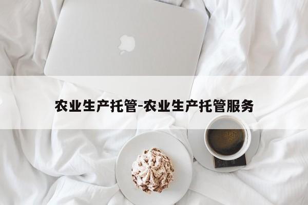 农业生产托管-农业生产托管服务